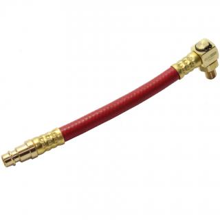 Hadica s uhlovým adaptérom s euro prípojkou na stlačený vzduch, STAHLMAXX 106601 (Elbow Adapter Hose with Euro Compressed Air Connection (STAHLMAXX 106601))