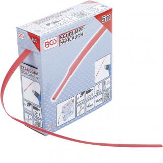 Hadička zmršťovacia v krabici, červená, Ø 8 mm, 5 m (Shrink Tube Box | red | Ø 8 mm | 5 m)