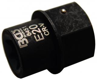 Hlavica na brzdové strmene kotúčových bŕzd, E-profil, pre MAN, TGA, E20 (Socket for Brake Calliper | E-Type (for Torx) | for MAN, TGL | 30 mm Drive | E20 (BGS 6451))