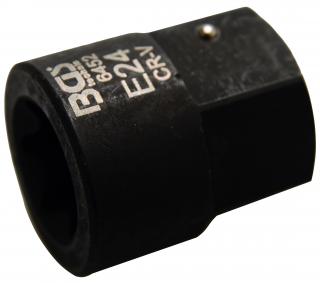 Hlavica na brzdové strmene kotúčových bŕzd, E-profil, pre MAN, TGA, E24 (Socket for Brake Calliper | E-Type (for Torx) | for MAN, TGL | 30 mm Drive | E24 (BGS 6452))