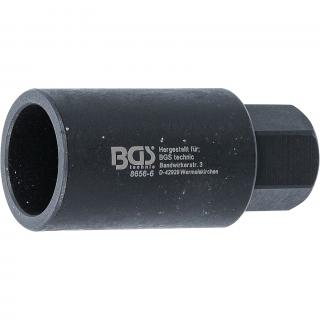 Hlavica na demontáž skrutiek ráfika, Ø 21,6 x 19,7 mm, BGS 8656-6 (Rim Lock Dismantling Socket | Ø 21.6 x 19.7 mm (BGS 8656-6))