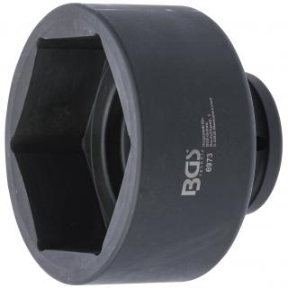 Hlavica na matice náprav valčekových ložísk, pre BPW 16 t, 85 mm, BGS 6973 (Roller Bearing Axle Nut Socket | for BPW 16 t | 85 mm (BGS 6973))