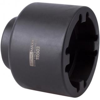 Hlavica na matice so zárezmi nosných kĺbov, Porsche P112213, STAHLMAXX 115503 (Supporting Joint Groove Nut Socket, for Porsche, like OEM P112213 (STAHLMAXX 115503))