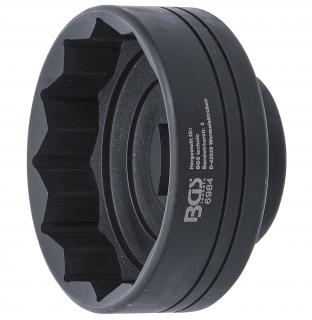 Hlavica na náboje, 12-hran, pre nákladné vozidlá IVECO &amp; SAF / BMW príves, 85 mm (Hub Socket | 12-point | for IVECO Trucks &amp; SAF / BPW Trailers | 85 mm (BGS 6984))