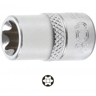 Hlavica nástrčná 1/4 , E-profil E11, BGS 6431 (Socket, E-Type | 6.3 mm (1/4 ) Drive | E11 (BGS 6431))