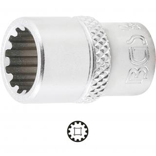Hlavica nástrčná 1/4 , Gear Lock, 10 mm, BGS 10110 (Socket, Gear Lock | 6,3 mm (1/4 ) Drive | 10 mm (BGS 10110))