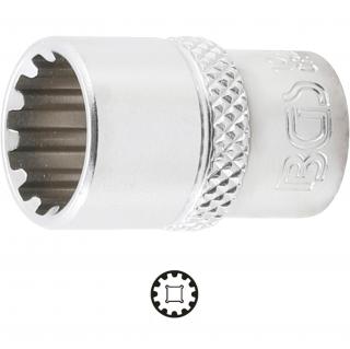 Hlavica nástrčná 1/4 , Gear Lock, 11 mm, BGS 10111 (Socket, Gear Lock | 6,3 mm (1/4 ) Drive | 11 mm (BGS 10111))