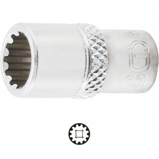 Hlavica nástrčná 1/4 , Gear Lock, 8 mm, BGS 10108 (Socket, Gear Lock | 6,3 mm (1/4 ) Drive | 8 mm (BGS 10108))