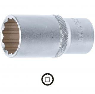 Hlavica nástrčná, 12-hran, predĺžená, 1/2 , 28 mm, BGS 10689 (Socket, 12-point, deep | 12.5 mm (1/2 ) Drive | 28 mm (BGS 10689))