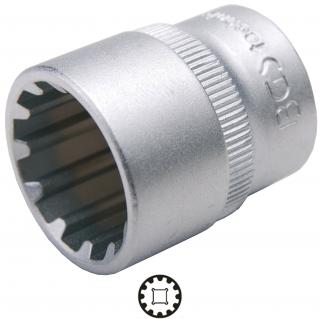 Hlavica nástrčná 3/8 , Gear Lock, 15 mm, BGS 10315 (Socket, Gear Lock | 10 mm (3/8 ) Drive | 15 mm (BGS 10315))