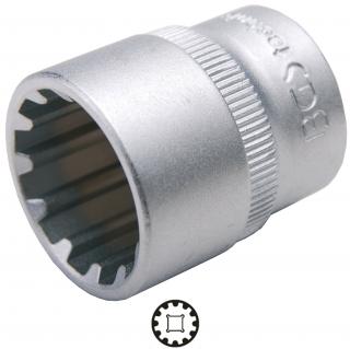 Hlavica nástrčná 3/8 , Gear Lock, 19 mm, BGS 10319 (Socket, Gear Lock | 10 mm (3/8 ) Drive | 19 mm (BGS 10319))