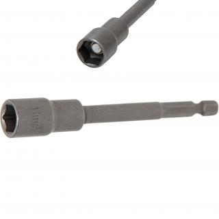 Hlavica nástrčná, 6-hran, extra dlhá, pre elektrické vŕtačky, 11 mm, BGS 2767 (Socket, Hexagon, extra long | for electric drills | 6.3 mm (1/4 ) Drive | 11 mm (BGS 2767))