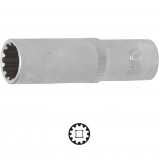 Hlavica nástrčná, Gear Lock, predĺžená, 1/2 , 15 mm, BGS 10255 (Socket, Gear Lock, deep | 12.5 mm (1/2 ) Drive | 15 mm (BGS 10255))