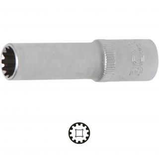 Hlavica nástrčná, Gear Lock, predĺžená, 3/8 , 10 mm, BGS 10350 (Socket, Gear Lock, deep | 10 mm (3/8 ) Drive | 10 mm (BGS 10350))
