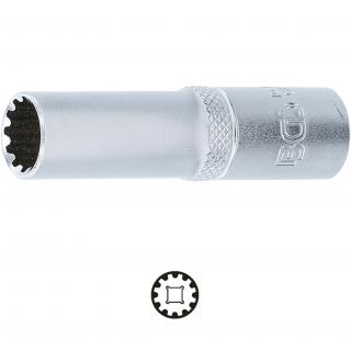 Hlavica nástrčná, Gear Lock, predĺžená, 3/8 , 11 mm, BGS 10351 (Socket, Gear Lock, deep | 10 mm (3/8 ) Drive | 11 mm (BGS 10351))