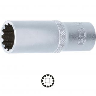 Hlavica nástrčná, Gear Lock, predĺžená, 3/8 , 15 mm, BGS 10355 (Socket, Gear Lock, deep | 10 mm (3/8 ) Drive | 15 mm (BGS 10355))