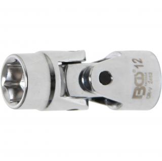 Hlavica nástrčná kĺbová, 3/8 , 6-hran, 12 mm, BGS 2452 (Universal Joint Socket, Hexagon | 10 mm (3/8 ) Drive | 12 mm (BGS 2452))
