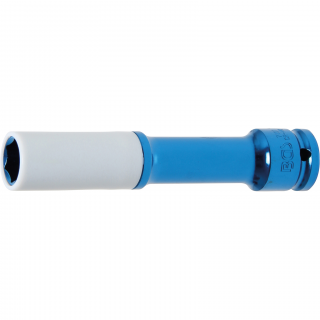 Hlavica nástrčná rázová, ochranná, 1/2 , predĺžená, 17 mm, pre hliníkové ráfiky (Protective Impact Socket | 12.5 mm (1/2 ) Drive | deep, 17 mm, for aluminium rims (BGS 7101))