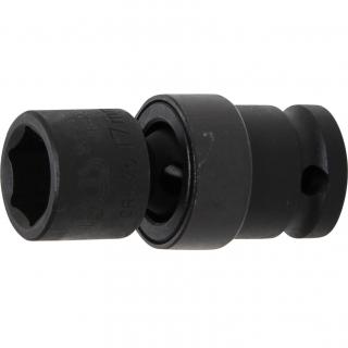 Hlavica nástrčná s guľovým kĺbom, tvrdená, 1/2 , 17 mm, BGS 5200-17 (Impact Ball Joint Socket | 12.5 mm (1/2 ) Drive | 17 mm (BGS 5200-17))