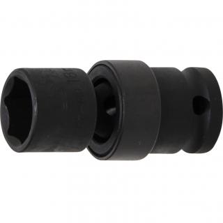 Hlavica nástrčná s guľovým kĺbom, tvrdená, 1/2 , 18 mm, BGS 5200-18 (Impact Ball Joint Socket | 12.5 mm (1/2 ) Drive | 18 mm (BGS 5200-18))