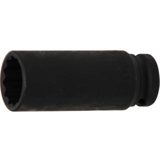 Hlavica nástrčná tvrdená, 1/2 , 12-hran, 24 mm, dĺžka 85 mm, BGS 5343 (Impact Socket, 12-point | 12.5 mm (1/2 ) Drive | 24 mm, length 85 mm (BGS 5343))