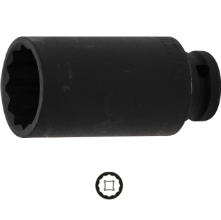 Hlavica nástrčná tvrdená, 1/2 , 12-hran, 30 mm, BGS 5337 (Impact Socket, 12-point | 12.5 mm (1/2 ) Drive | 30 mm (BGS 5337))