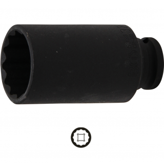 Hlavica nástrčná tvrdená, 1/2 , 12-hran, 32 mm, BGS 5338 (Impact Socket, 12-point | 12.5 mm (1/2 ) Drive | 32 mm (BGS 5338))