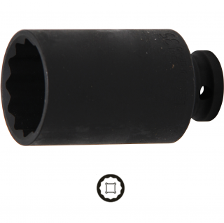 Hlavica nástrčná tvrdená, 1/2 , 12-hran, 35 mm, BGS 5341 (Impact Socket, 12-point | 12.5 mm (1/2 ) Drive | 35 mm (BGS 5341))