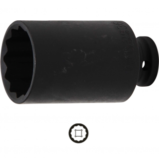 Hlavica nástrčná tvrdená, 1/2 , 12-hran, 36 mm, BGS 5342 (Impact Socket, 12-point | 12.5 mm (1/2 ) Drive | 36 mm (BGS 5342))