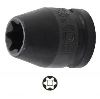 Hlavica nástrčná tvrdená, 1/2 , E-profil E18 (Impact Socket E-Star | 12.5 mm (1/2 ) Drive | E18 (BGS 9779-18))