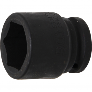 Hlavica nástrčná tvrdená, 6-hran, 3/4 , 34 mm, BGS 5634 (Impact Socket, Hexagon | 20 mm (3/4 ) Drive | 34 mm (BGS 5634))