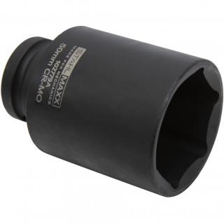 Hlavica nástrčná tvrdená, 6-hran, predĺžená, 3/4 , 50 mm, pre nosný kĺb / podperný vodiaci kĺb Hyundai I30 / Kia Ceed, STAHLMAXX 102779A (Impact Socket, Hexagon, 3/4 , 50 mm, deep, for Supporting Joint / Guide Joint Hyundai I30 / Kia Ceed (STAHLMAXX)