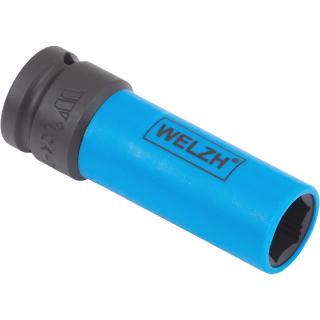 Hlavica nástrčná tvrdená, ochranná, 1/2 , 17 mm, Lok-Typ pre poškodené skrutky, Welzh 2661-17-WW (Protective Impact Socket; Lok-Typ, 17mm (Welzh 2661-17-WW))