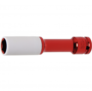 Hlavica nástrčná tvrdená, ochranná, 1/2 , predĺžená, 21 mm, pre hliníkové ráfiky (Protective Impact Socket | 12.5 mm (1/2 ) Drive | 21 mm (BGS 7103))