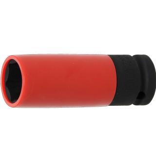 Hlavica nástrčná tvrdená, ochranná, 1/2quot;, 21 mm, pre hliníkové ráfiky, BGS 7303 (Protective Impact Socket | 12.5 mm (1/2 ) Drive | 21 mm, for aluminium rims (BGS 7303))