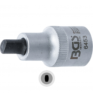 Hlavica rozperná na svorky pružinovej vzpery, 1/2 , 5,5 x 8,2 mm, BGS 6453 (Spreader Socket for Spring Strut Clamps | 12.5 mm (1/2 ) Drive | 5.5 x 8.2 mm (BGS 6453))