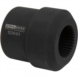 Hlavica špeciálna, multi-hran 34-zubov, pre vstupný hriadeľ zadnej nápravy, BMW 335060, 0495553, STAHLMAXX 122843 (Multipoint Socket 34-teeth, for Rear Axle Gear Input Shaft, like BMW 335060, 0495553 (STAHLMAXX 122843))