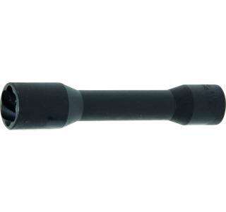 Hlavica špirálová, predĺžená, 1/2  / vyťahovák poškodených skrutiek, 21 mm (Twist Socket (Spiral Profile) / Screw Extractor, deep | 12.5 mm (1/2 ) Drive | 21 mm (BGS 5264-21))