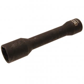 Hlavica špirálová, predĺžená, 1/2  / vyťahovák poškodených skrutiek, 22 mm (Twist Socket (Spiral Profile) / Screw Extractor, deep | 12.5 mm (1/2 ) Drive | 22 mm (BGS 5264-22))