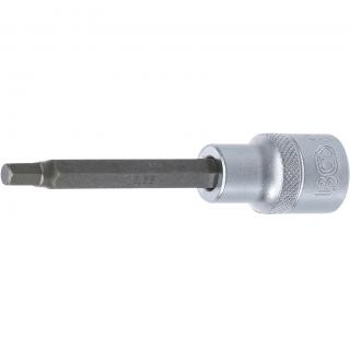 Hlavica zástrčná 1/2 , dĺžka 100 mm, imbus 6 mm, BGS 4261 (Bit Socket | length 100 mm | 12.5 mm (1/2 ) Drive | internal Hexagon 6 mm (BGS 4261))