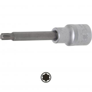 Hlavica zástrčná 1/2 , dĺžka 100 mm, RIBE-profil M7, BGS 4162 (Bit Socket | length 100 mm | 12.5 mm (1/2 ) Drive | Spline (for RIBE) | M7 (BGS 4162))