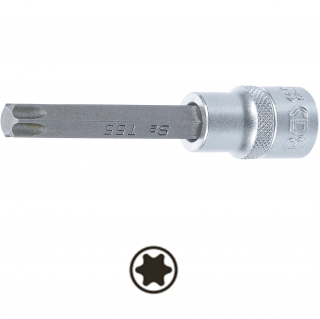 Hlavica zástrčná 1/2 , dĺžka 100 mm, T-profil T55, BGS 4475 (Bit Socket | length 100 mm | 12.5 mm (1/2 ) Drive | T-Star (for Torx) T55 (BGS 4475))