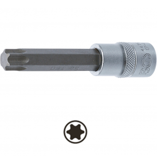 Hlavica zástrčná 1/2 , dĺžka 100 mm, T-profil T60, BGS 4476 (Bit Socket | length 100 mm | 12.5 mm (1/2 ) Drive | T-Star (for Torx) T60 (BGS 4476))