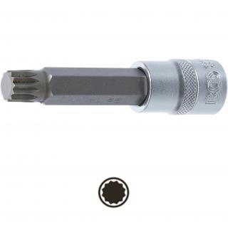 Hlavica zástrčná 1/2 , dĺžka 100 mm, XZN-profil M14, BGS 4364 (Bit Socket | length 100 mm | 12.5 mm (1/2 ) Drive | Spline (for XZN) | M14 (BGS 4364))