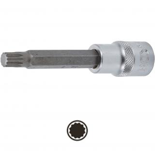 Hlavica zástrčná 1/2 , dĺžka 100 mm, XZN-profil M9, BGS 5184-M9 (Bit Socket | length 100 mm | 12.5 mm (1/2 ) Drive | Spline (for XZN) | M9 (BGS 5184-M9))