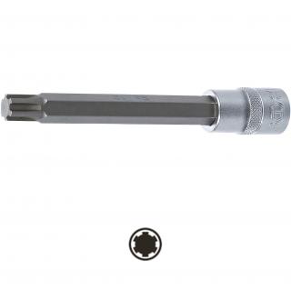 Hlavica zástrčná 1/2 , dĺžka 140 mm, RIBE-profil M12, BGS 4176 (Bit Socket | length 140 mm | 12.5 mm (1/2 ) Drive | Spline (for RIBE) | M12 (BGS 4176))