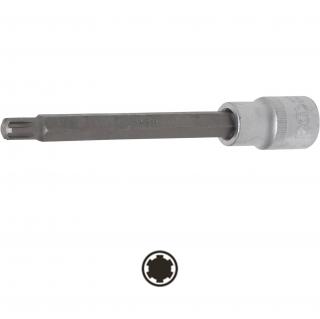 Hlavica zástrčná 1/2 , dĺžka 140 mm, RIBE-profil M9, BGS 4174 (Bit Socket | length 140 mm | 12.5 mm (1/2 ) Drive | Spline (for RIBE) | M9 (BGS 4174))