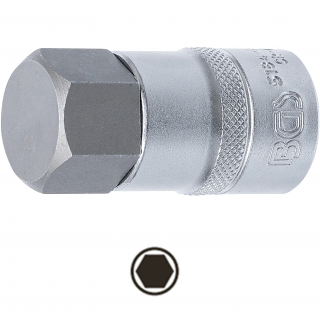 Hlavica zástrčná 1/2 , imbus 24 mm, dĺžka 55 mm, BGS 5184-H24 (Bit Socket | 12.5 mm (1/2 ) | internal Hexagon 24 mm, length 55 mm (BGS 5184-H24))