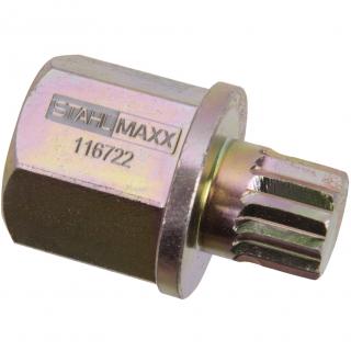 Hlavica zástrčná 1/2 , XZN-profil M14, VW T10035, STAHLMAXX 116722 (Bit Socket, Internal Spline XZN M14, for VW like T10035 (STAHLMAXX 116722))