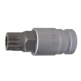 Hlavica zástrčná 1/2“, XZN-profil s vŕtaním M16, na olejové výpuste, KL-0231-2 (Special Multi-Spline Socket Insert XZN M16, 60 mm (GEDORE KL-0231-2))